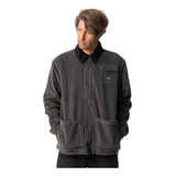 Chaqueta Hombre Stoked Point Charcoal Gris