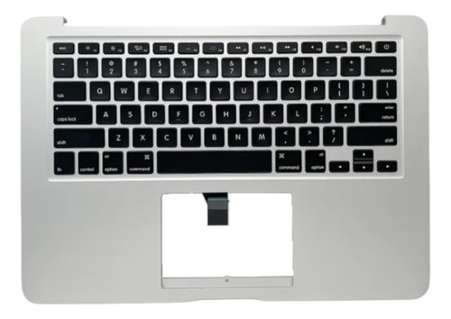 Top Case Teclado Macbook Air A1466 Color Silver