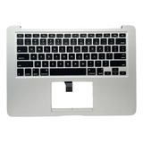 Top Case Teclado Macbook Air A1466 Color Silver