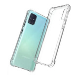 Kit Capa Anti Impacto + Pelicula Vidro 3d P/ Galaxy A51 A71