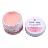 Gel De Modelagem Real Love Com Glitter  3 Pink 15ml