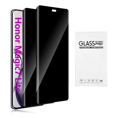 2 Micas Privacidad Cristal Templado Para Honor Magic 7 Lite | MercadoLibre
