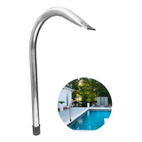 Cascata Para Piscina Bico De Pato Júnior Aço Inox Tubular 