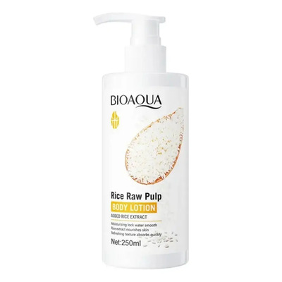 Crema Corporal Loción Extracto Arroz Bioaqua Hidrata 250ml | MercadoLibre