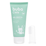 Gel Dental + Escova De Dedo Bebe Infantil Buba Care