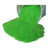 Glitter Purpurina Pó Brilho Decoração Prata 500g Cor Verde-claro