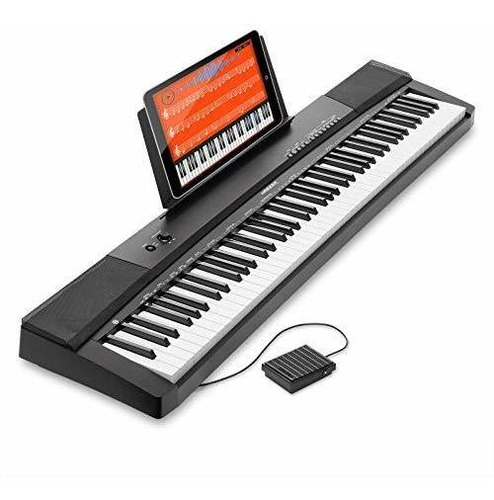 Teclado Electronico Hamzer 88-key Piano De Musica Digital Po