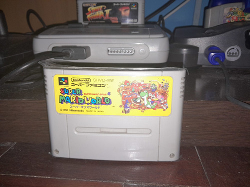 Cartucho Super Mario World Super Nintendo(orig/jap) Snes