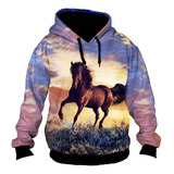 Buzo O Campera Con Capucha Zt Bczt-0445 - Caballo 1