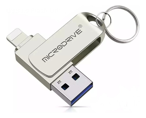 Pendrive 2 En 1 Usb 3.0 Memoria Para iPhone Capacidad 128 Gb