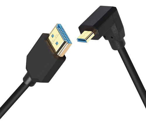  Pngknyocn Curto 8k Micro Hdmi Para Cabo Hdmi, Ângulo Ascend