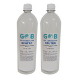 Gel Conductor Neutro Aparatología - Gob - 1 Litro (2 Pack)