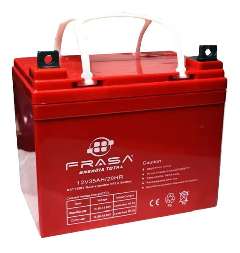 Silla De Ruedas 12v 35ah Bateria U1 Marca Frasa