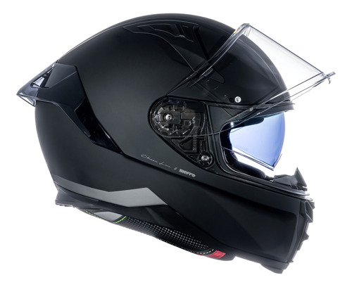 Capacete Masculino Bieffe B-fast Preto Fosco Esportivo Moto