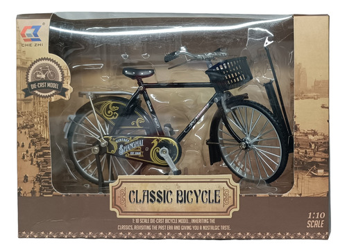 Escala 1/10, Bicicleta Playera, 18cms De Largo.