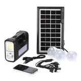 Kit Solar De Emergencia Recargable