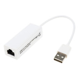 Ethernet Cable Adaptador Usb2.0 To 10/100mbps Fast High Rj45