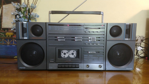 Radio Boombox Polyvox Pa-880 Restaurado Funciona Tudo Lindo