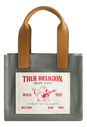 True Religion Bolso De Mano, Mini Bolso De Viaje Para Mujer 