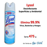 Lysol Desinfectante 475g  (nuevo) 
