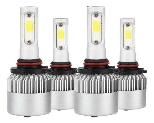 Kit De Faros Led Para Chevrolet 8000lm Para Luz Alta Y Baja