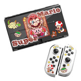 Estuche Protector Para Nintendo Switch Oled, Cute Clear Soft