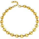 Goldchic Jewelry Gargantilla Gruesa De Oro Para Mujer, 0.197