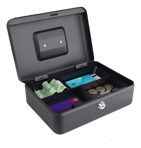 Caja Dinero Fuerte Seguridad / Cash Box Metálica Reloj Joyas