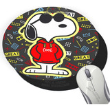 Pad Mouse Snoopy Peanuts Perro  Caricatura