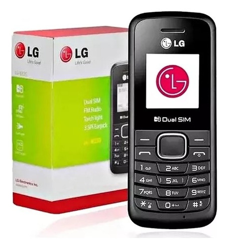 Telefone Celular LG Antigo Simples Para Idosos E Rural Dual