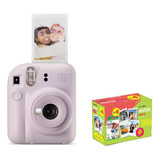 Câmera Instax Mini 12 + Filme De 60 - Kit Exclusivo - Lilás