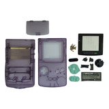Carcaça Gameboy Color Roxa Translúcida / Completa / Nova.