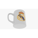 Mugs Real Madrid Futbol Blanco Pocillo