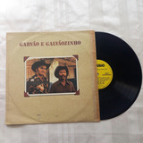 Lp Garvão E Galvãozinho - Danúbio 1981 Sertanejo Vinil Raro