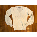 Sweater Paula Cahen Danver´s. Color Manteca. Talle 1