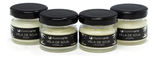 Velita De Soja Aromática En Frasco Iluminarte