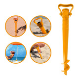 Saca Areia Guarda Sol Suporte Praia 40cm Fixação Base Pesca