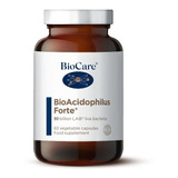 Biocare Bioacidophilus Forte 30 Billones 60 Caps Probiotico