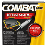 Mata Cucarachas Combat Max 12 Cebo +jeringa 12gms