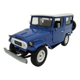 Toyota Fj40 1979/1980.- Escala 1:24 - (18 × 8 × 7,5 Cms)