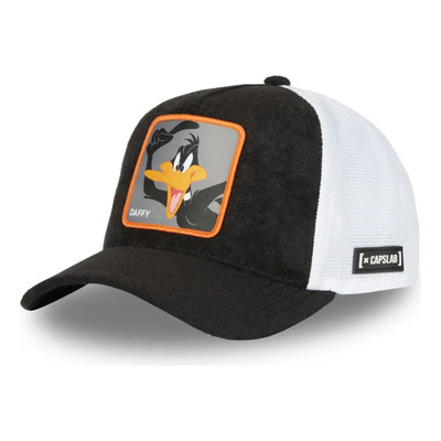 Gorra Capslab Pato Lukas Daffy Duck Looney Tunes Negro\u002Fblanco Unitalla Liso | Envío gratis