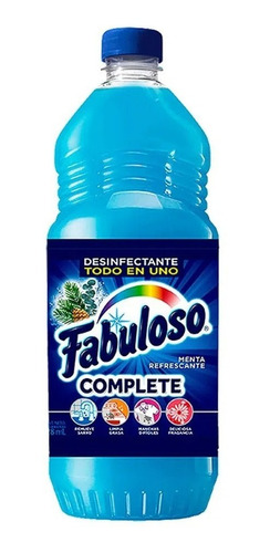 Limpiador Liquido Fabuloso Complete Menta Refrescante 828 Ml