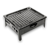 Brasero De Mesa Enlozado Parrilla Asado