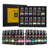 Kit De 12 Aceites Esenciales Aromaterapia 100% Puro 10ml Spa