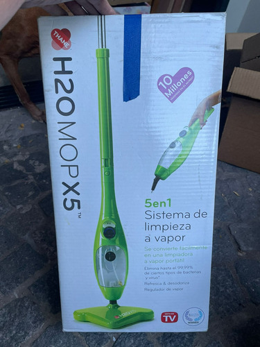 Sistema De Limpieza A Vapor H2o Mop 5 En 1