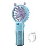 Ventilador De Mano Portatil Spray Mini Fan Con Humificador