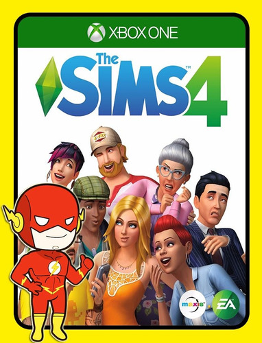 The Sims 4 Português Xbox One - 25 Dígitos (envio Flash)