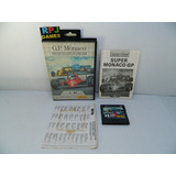 Gp Monaco Original C/ Caixa P/ Game Gear - Loja Rj