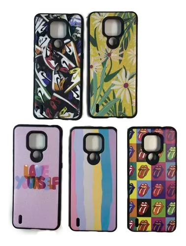 Funda Luxit Rígida Con Diseños | Para Motorola Moto E7 2020