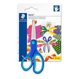 Tesoura Canhota Staedtler Noris De 14 Cm, Cor Azul Roma Point